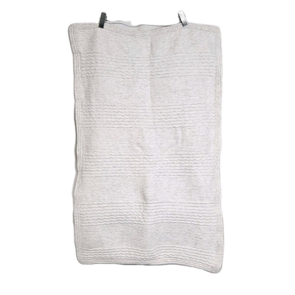 West Elm Light Heathered Gray Cotton Cloud Jersey 20x36 King 2 Pillowcase Shams - Picture 2 of 5